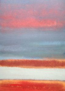“05.06.2013 / Wolkenbilder”, stebü, 2013, Painting, Acryl + Leinen, 50cm x 70cm