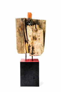 “Die Spaltung I”, stebü, 2013, Fotografie der Installation 50cm x 70cm