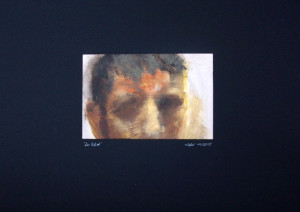 "Der Blick", stebü, 11/2013, Paper + Acryl,  70cm x 50cm